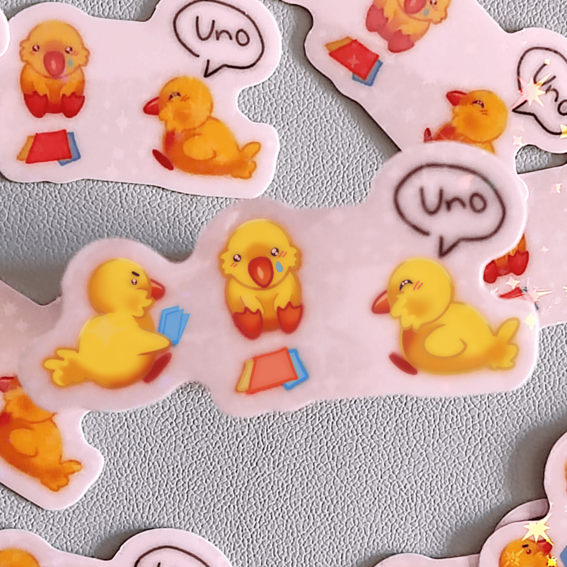 Pack de stickers de patos. - 5